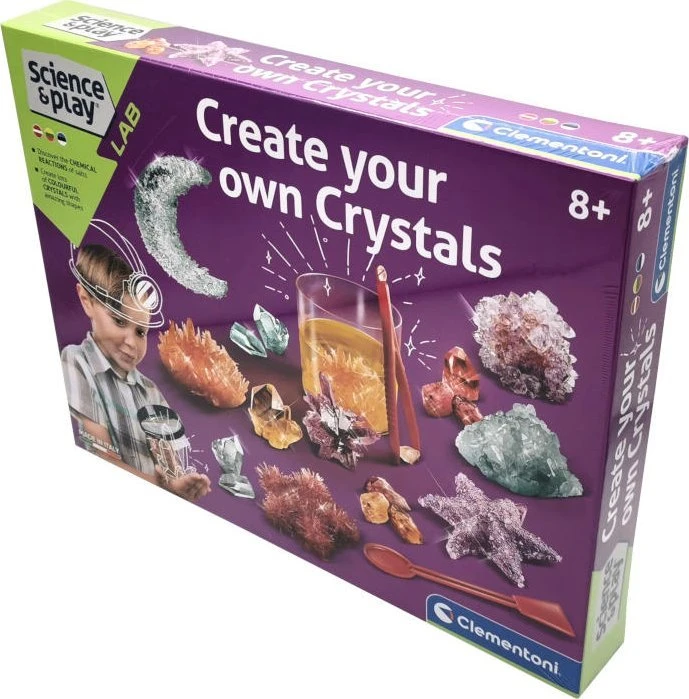 CLEMENTONI SCIENCE mokslinis rinkinys Cristals (LT, LV, EE), 50369