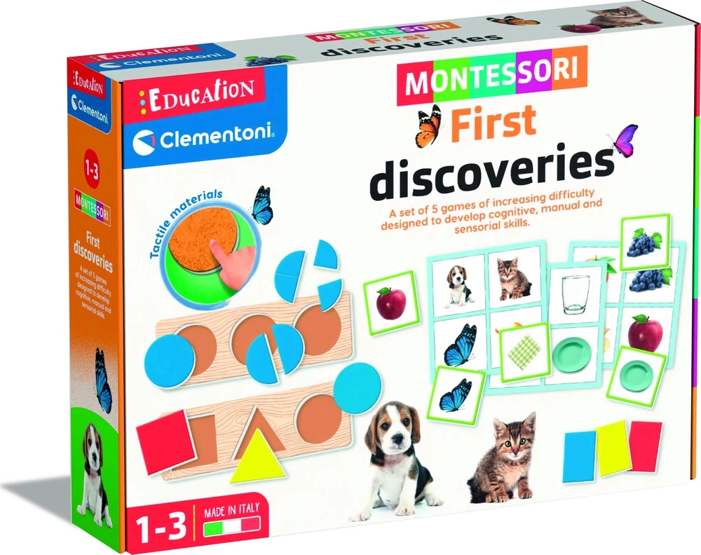 Edukacinis žaislas Clementoni First Discoveries 50830