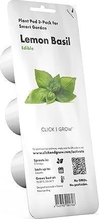 Click And Grow Click & Grow sėklos išmaniajam vazonui - Bazilikai citrininiai, 3vnt.