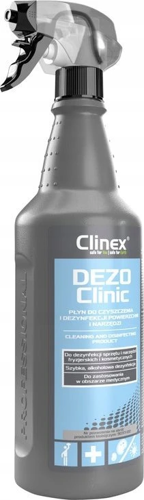 Clinex Paviršių dezinfekavimo ir valymo preparatas CLINEX, DezoClinic, 1l