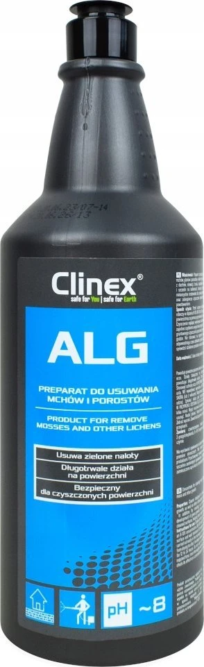 Clinex preparatas samanoms ir kerpėms šalinti ALG