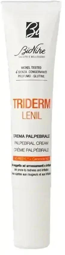 BioNike Triderm Lenil Soothing & Softening Day & Night Paakių kremas, 15 ml