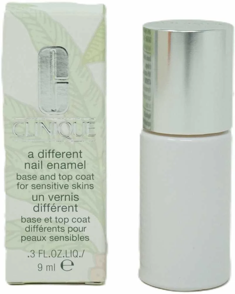 Clinique A Different Nail Enamel Base & Top Coat nagų lakas, 9 ml