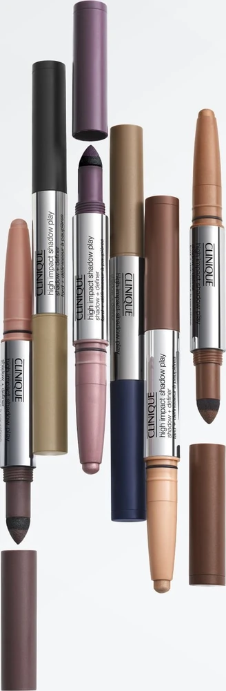 Clinique Hi Shadow Play Sombra De Ojos Definidor De Sombra Mixed Žalias, 4 ml