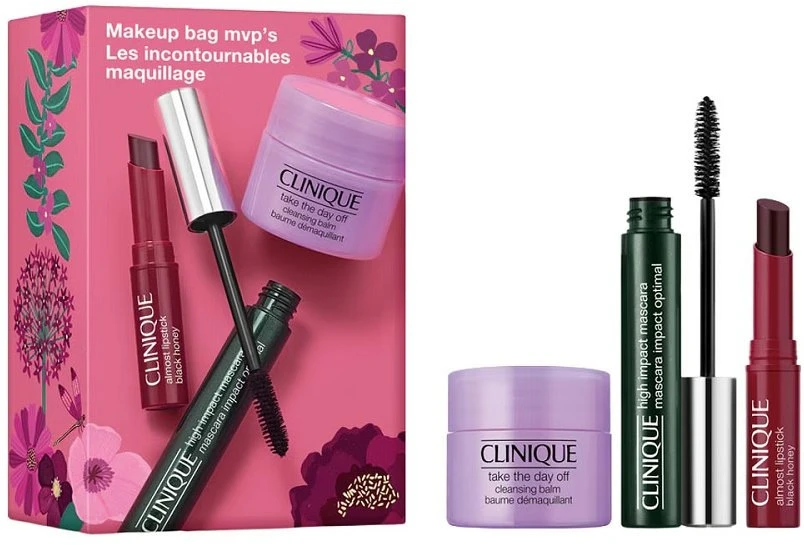 „Clinique Juodas Blakstienos High Impact 01 Mini“ lūpų balzamas „Take The Day Off“, 15 ml