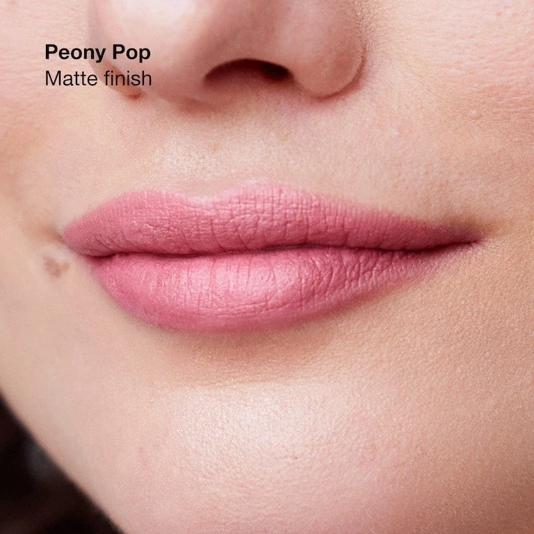 Clinique Pop Longwear matiniai lūpų dažai Peony Pop 3, 9 g