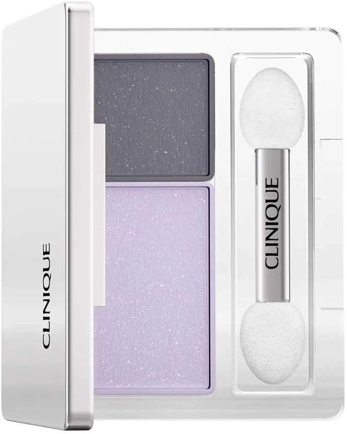 „Clinique All About Shadow™ Duo“ akių šešėliai „Blackberry Frost“ 1,7 g