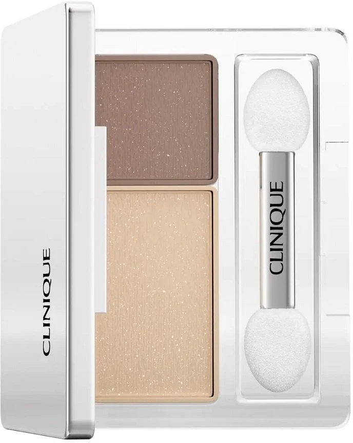 „Clinique All About Shadow Duo“ šešėlių paletė „Like Mink 2“, 2 g