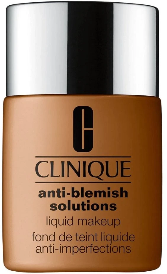 „Clinique Anti-Blemish Solutions“ skystas makiažo pagrindas probleminei odai, lengvas, WN 115.5 Mocha, 30 ml