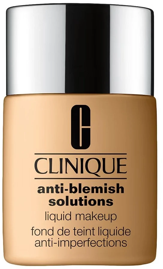 „Clinique Anti-Blemish Solutions“ skystas makiažo pagrindas probleminei odai, lengvas, WN 56 Cashew, 30 ml