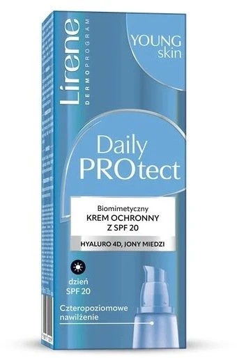 Lirene Daily Protect biomimetyczny krem ochronny su SPF20 40ml
