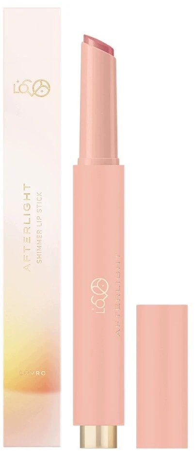 Lovro Afterlight Shimmer Lip Stick lūpų balzamas su blizgučiais 02 Petal Nectar 2 g