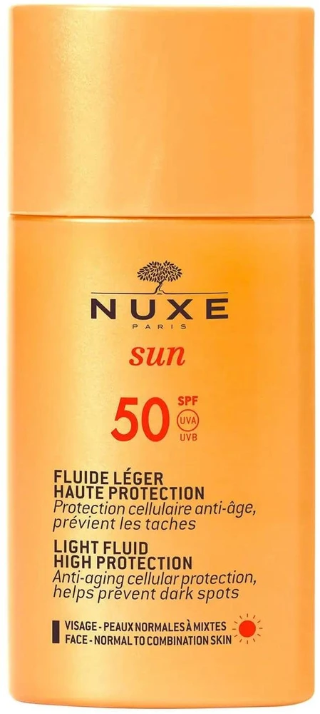 NUXE Sun Light Fluid Face Sun Care unisex, 50 ml