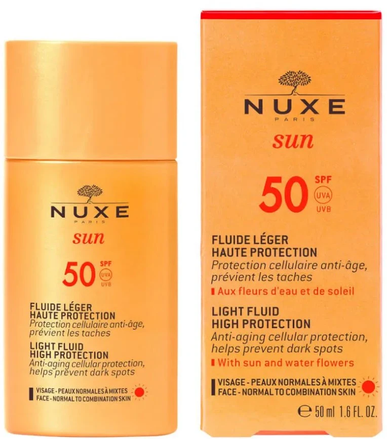 NUXE Sun Light Fluid Face Sun Care unisex, 50 ml