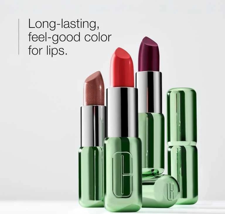 Clinique Pop Longwear matiniai lūpų dažai Beach Pop 3, 9 g