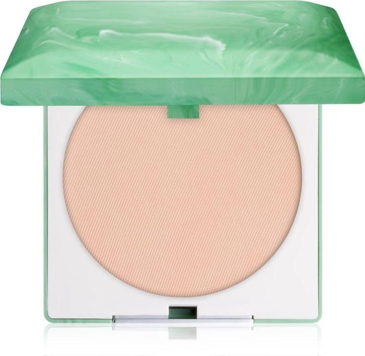 Clinique Superpowder Double Face Powder kompaktinė pudra, atspalvis: 02 Matte rusvai gelsvas, 10 g