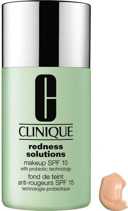 Clinique Redness Solutions Makeup SPF 15 - Raudonį maskuojantis makiažo pagrindas su SPF15, 30 ml | spalva: 01 Calming Alabaster