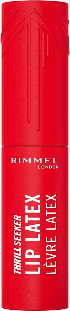 Rimmel London Thrill Seeker Lip Latex skystieji lūpų dažai, atspalvis: 350 Spicy, 6 ml