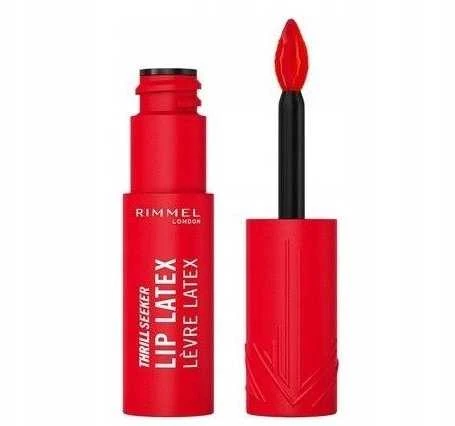 Rimmel London Thrill Seeker Lip Latex skystieji lūpų dažai, atspalvis: 350 Spicy, 6 ml