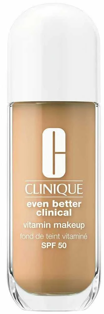 „Clinique Even Better Clinical“ vitaminų bazė de makiažo pagrindas SPF50 4 – šviesiai vidutiniškai vėsinantis, 30 ml