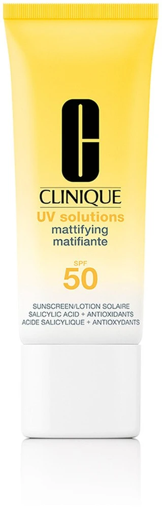„Clinique UV Solutions“ matinį efektą suteikiantis apsauginis kremas nuo saulės SPF 50, 40 ml