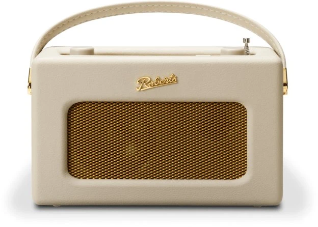 Radijas Clint Roberts Radio Revival iStream 3L, asmeninis, skaitmeninis, DAB, DAB+, FM, 3,5 mm, rusvai geltonas, Amazon Music, Deezer, Spotify