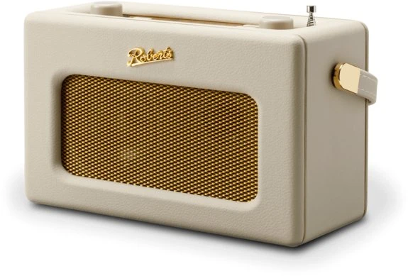 Radijas Clint Roberts Radio Revival iStream 3L, asmeninis, skaitmeninis, DAB, DAB+, FM, 3,5 mm, rusvai geltonas, Amazon Music, Deezer, Spotify