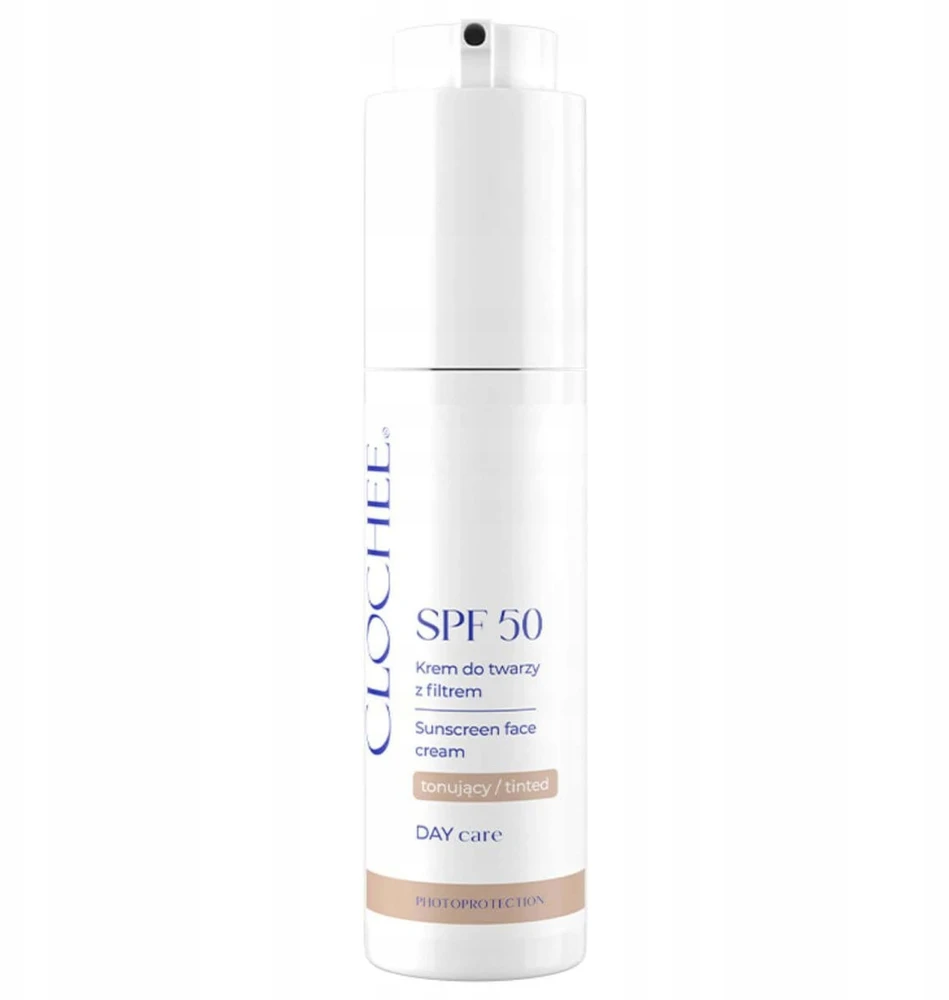 Clochee Tonuotas veido kremas su SPF50 50 ml