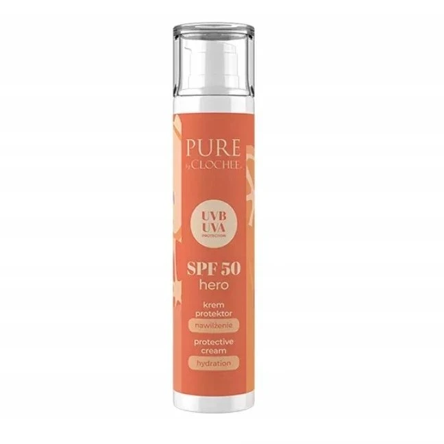 Clochee SPF 50 „Hero“ apsauginis kremas – drėkinamasis 50 ml