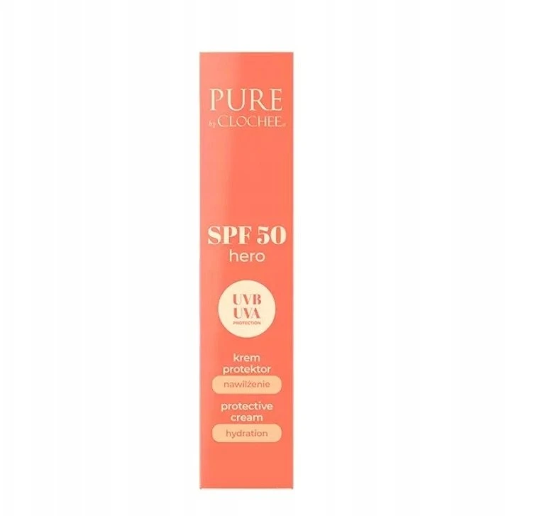 Clochee SPF 50 „Hero“ apsauginis kremas – drėkinamasis 50 ml