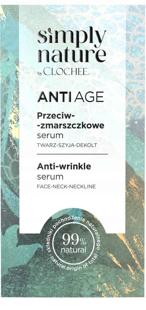 Clochee „Simply Nature“ raukšlių serumas 30 ml