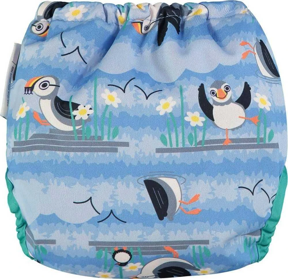 Close Caboo daugkartinės sauskelnės V2 Mėlyna Puffin, 3 –16 kg, 1vnt.