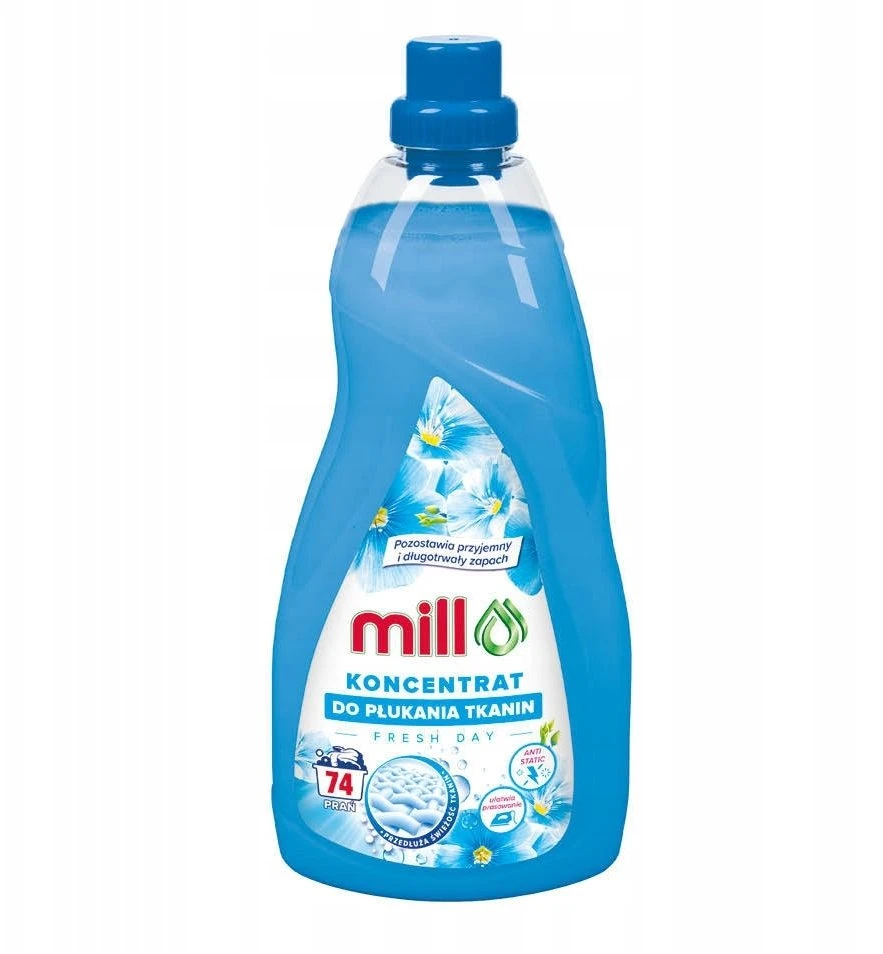 Madonis MILL Fresh Day audinių minkštiklio koncentratas, 2 l