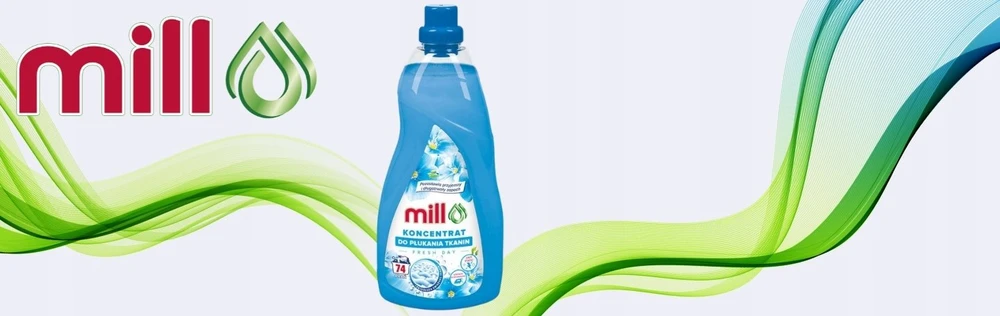 Madonis MILL Fresh Day audinių minkštiklio koncentratas, 2 l