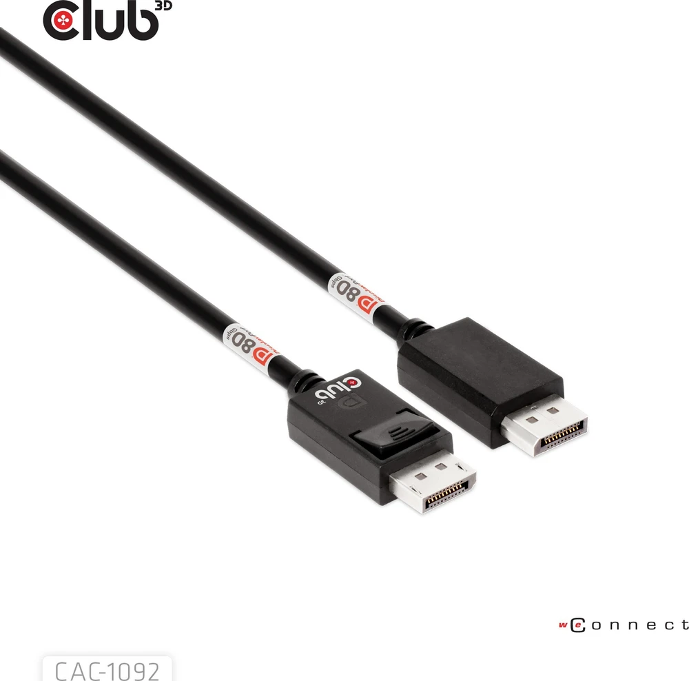 Club 3D CLD CLUB3D CAC-1092 „DisplayPort“ kabelis 1,6 m Juoda