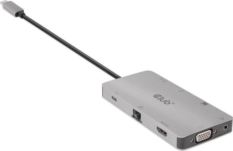Club 3D USB-C stotis / replikatorius (CSV-1594)