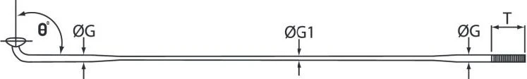 Cn Spoke DB474 Stipinai 2.0-1.5-2.0 SST 274mm Juoda 36vnt.