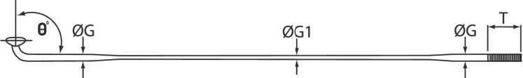 Cn Spoke stipinai DB454 2.0-1.8-2.0 nerūdijančio plieno 254mm sidabro + yple 144 vienetų.