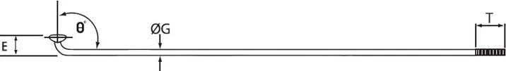 Cn Spoke Szprychy CNSPOKE STD14 2.0-2.0-2.0 nerūdijantis plienas 170mm juoda + nyple 144szt.