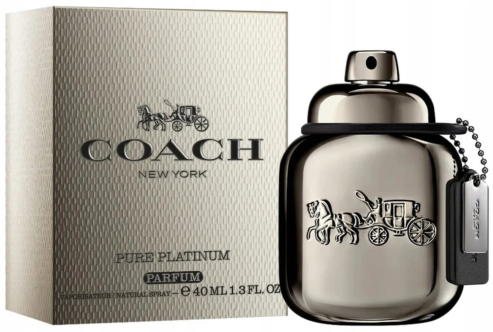 Coach Pure Platinum PP kvepalai vyrams, 40 ml