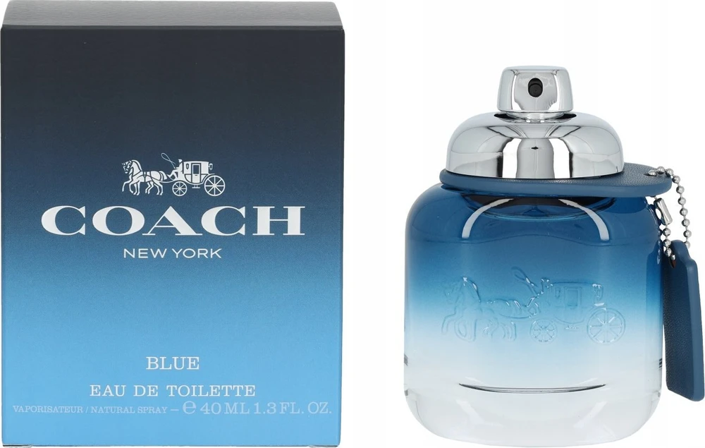 Coach Mėlyna EDT tualetinis vanduo vyrams, 40 ml
