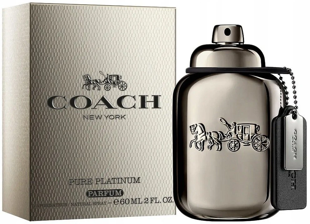 Coach Pure Platinum PP kvepalai vyrams, 60 ml