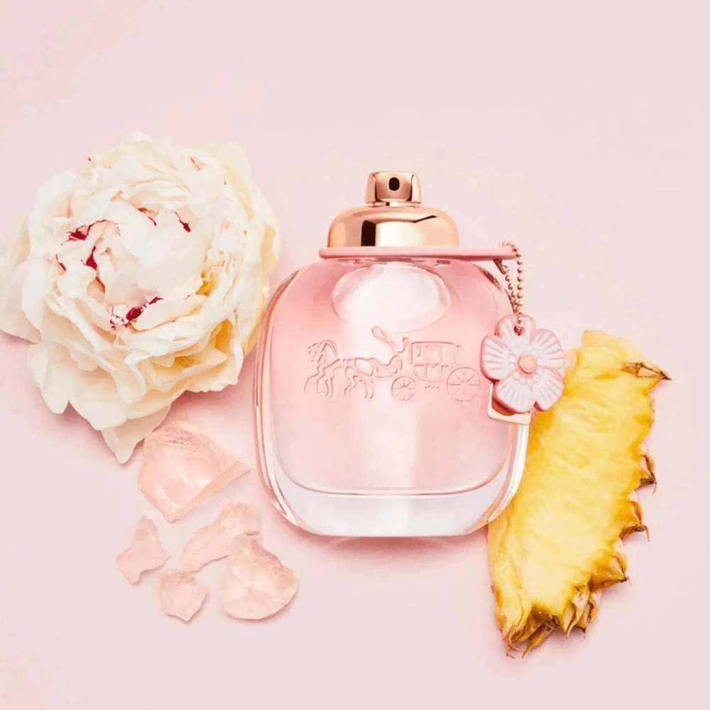 Rinkinys Coach: Florinis, Eau De Parfum, Moterims, 90 ml + Florinis, Eau De Parfum, Moterims, 7.5 ml + Florinis, Kūno losjonas, Visam kūnui, 100 ml