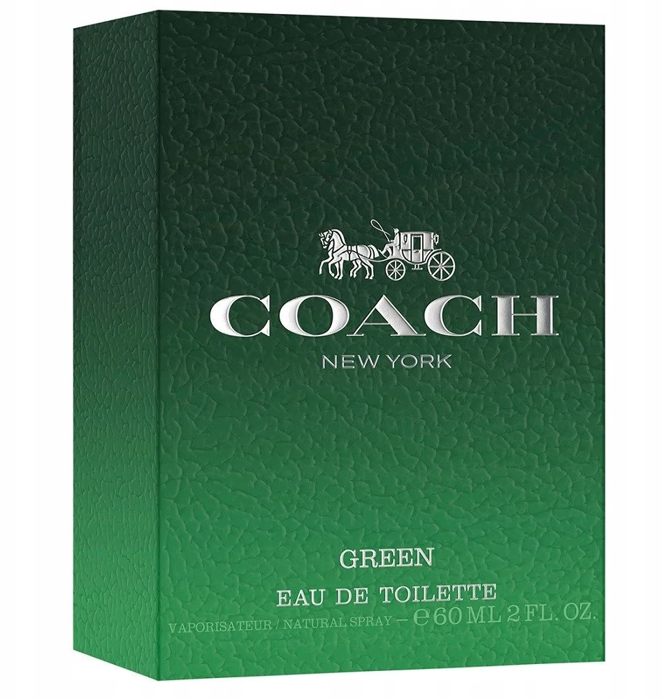 Coach Žalias EDT tualetinis vanduo vyrams, 60 ml