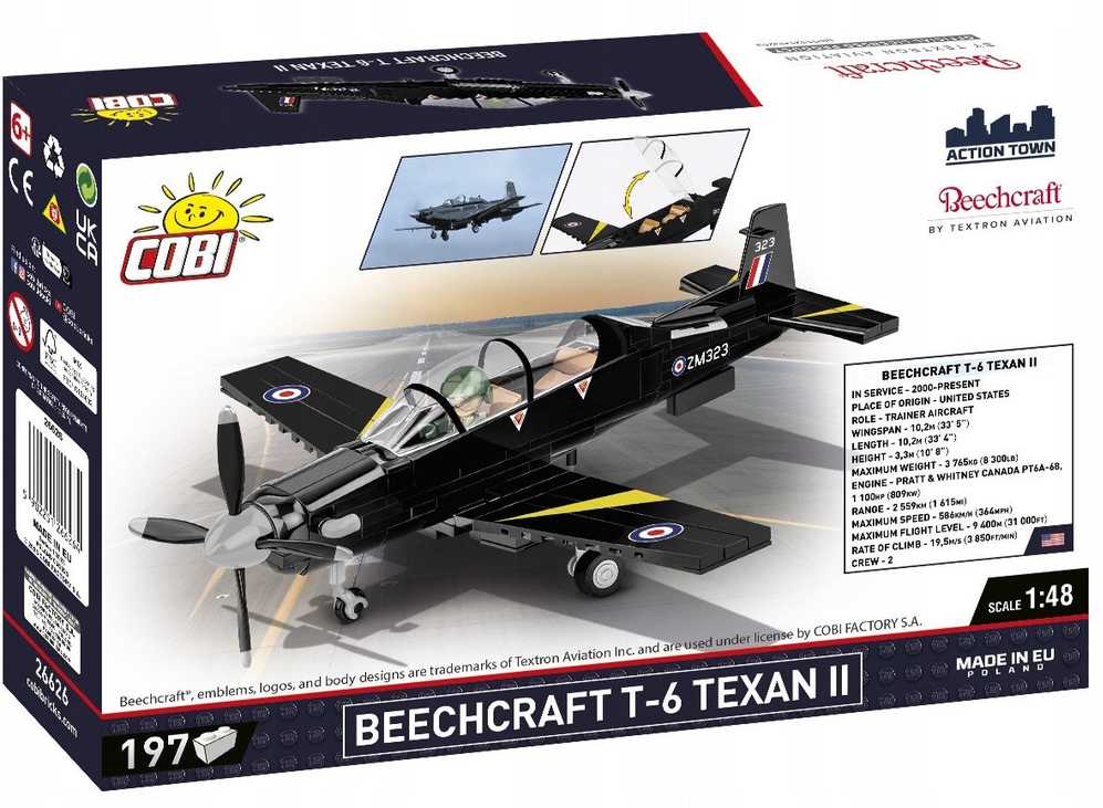 Cobi Action Town Beechcraft T-6 Texan II