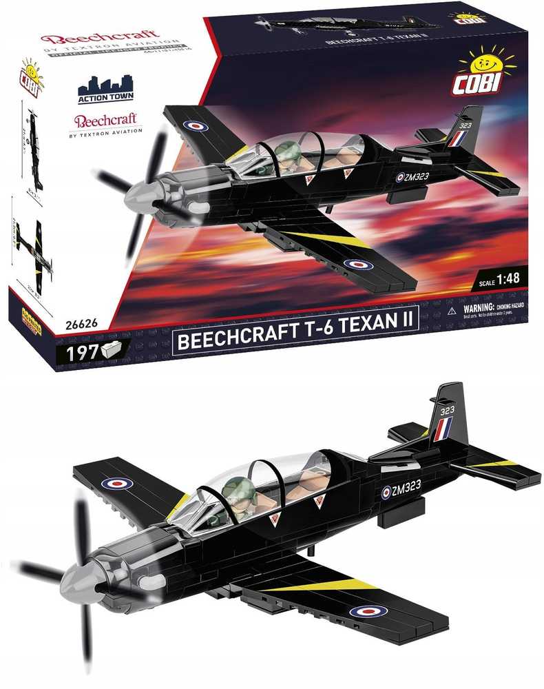 Cobi Action Town Beechcraft T-6 Texan II