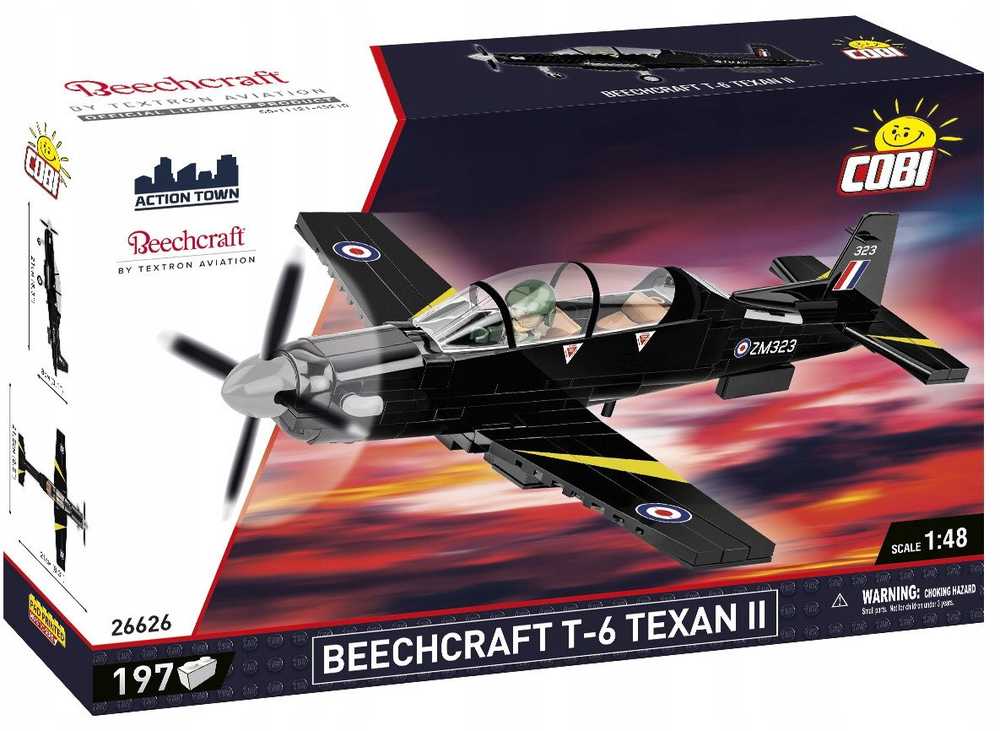Cobi Action Town Beechcraft T-6 Texan II
