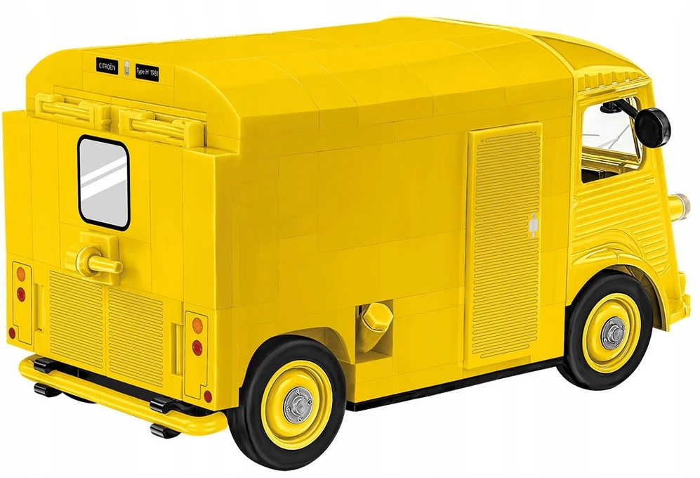 Statybinis žaidimas - COBI - Citroën Type H - Geltonas - 187 dalys - Masto 1:35