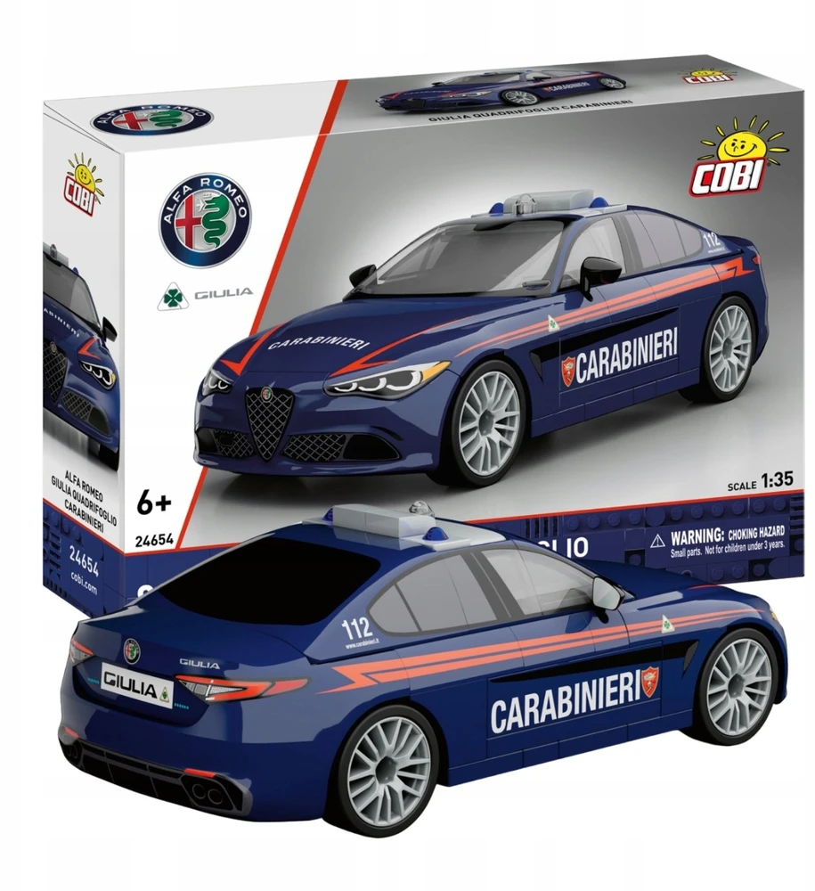 COBI Alfa Romeo Giulia Auad.Carabinieri 99kl 24654