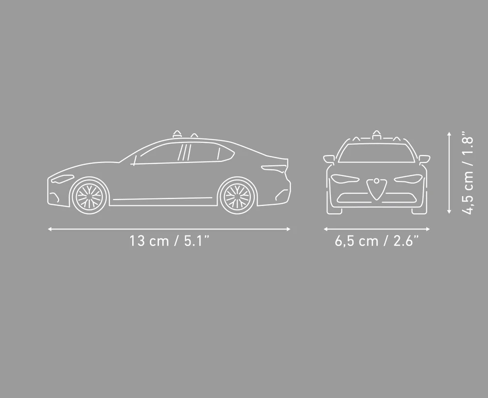 Cobi Alfa Romeo Giulia Quadrifoglio Gwardia Finansowa